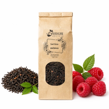 Earl Grey malinowy 100g